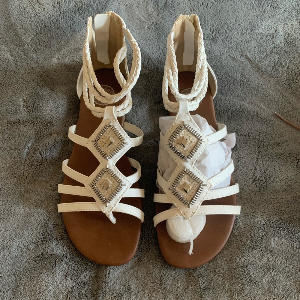 White Sandals